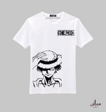 One Piece White Tshirt