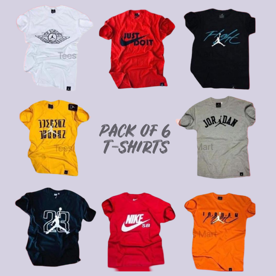 Pack of 6 T-Shirts